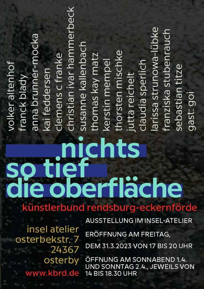 NICHTS. SO TIEF. DIE OBERFLÄCHE.